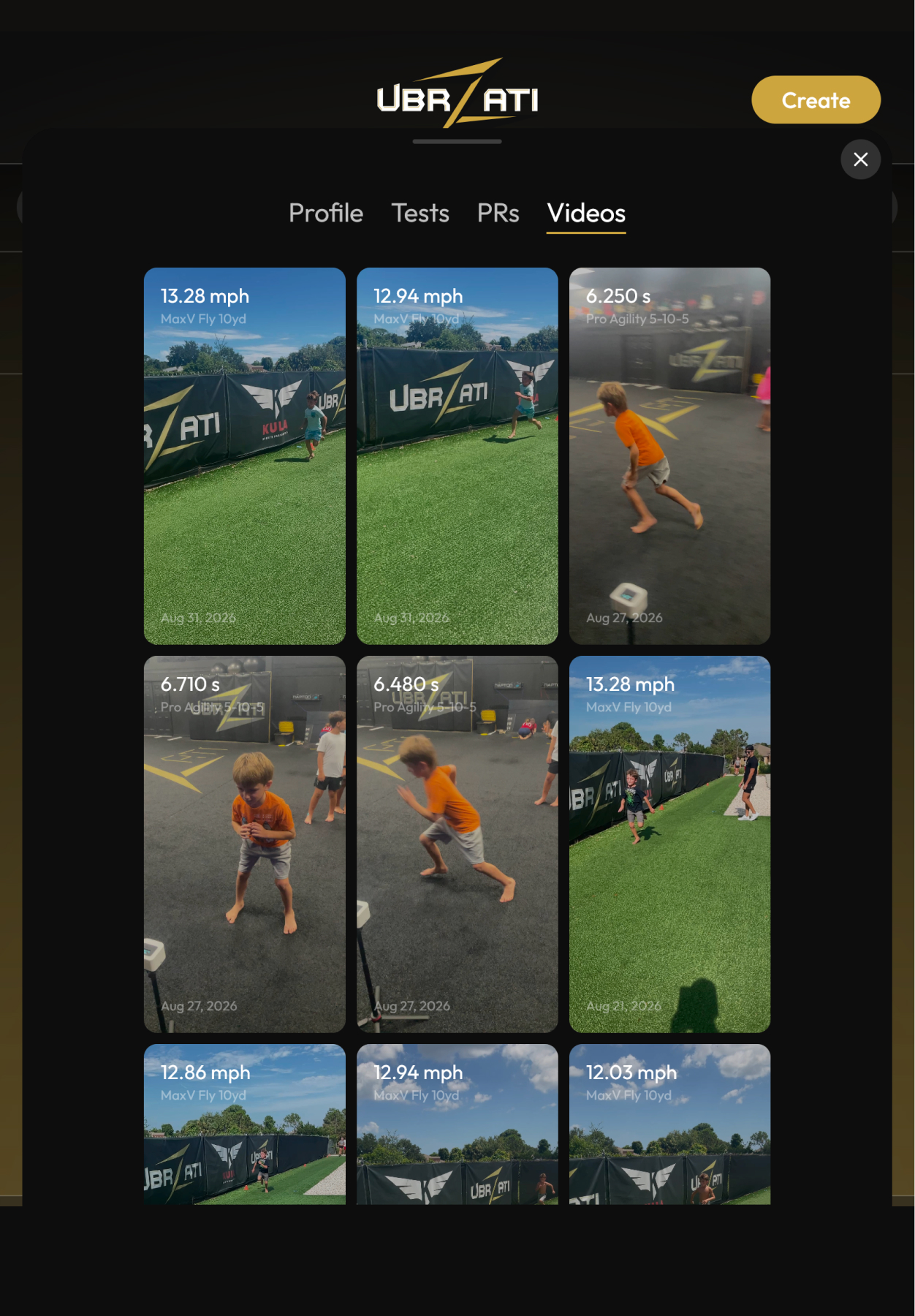 ZmetricZ app screen 3