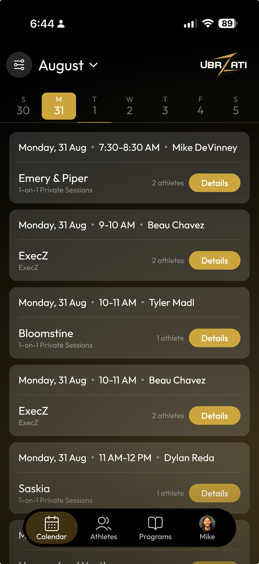ZstaffZ app screen 1